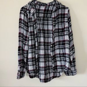 Velvet Heart Button Up Flannel